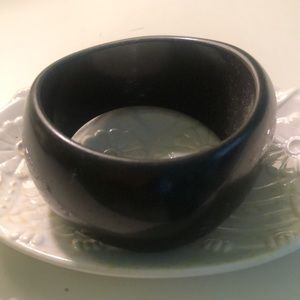 Banana Republic vintage Resin chocolate brown bangle bracelet